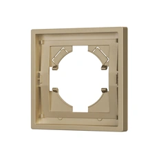 Изображение Рамка пластиковая FRM-TENDO-SFPL-1-GD (Arlight, Золото светлое soft-touch)
